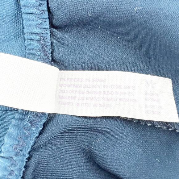 Stars Above Navy Silk PJ Shorts M - Picture 5 of 5